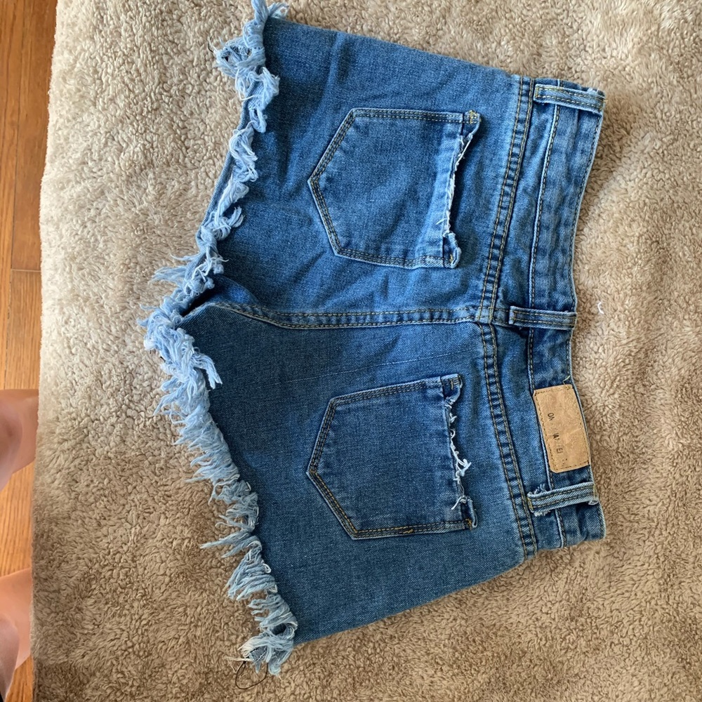 jean shorts// women’s size 0